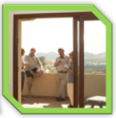 Ventanas y puertas correderas Sumum, de altas prestaciones térmicas y acústicas. Suave deslizamiento y líneas modernas y elegantes. 
