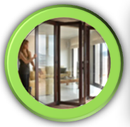 Ventanas y puertas plegables Sumum. De altas prestaciones térmicas y acústicas. De gran resistencia y seguridad. Líneas modernas y elegantes. 