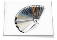 Gama de colores de ventanas y puertas Sumum