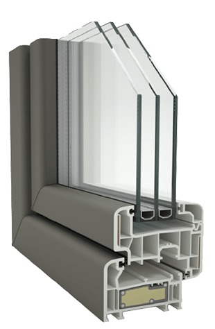 Detalle Zendow#neo Premium de PVC con 3 cristales